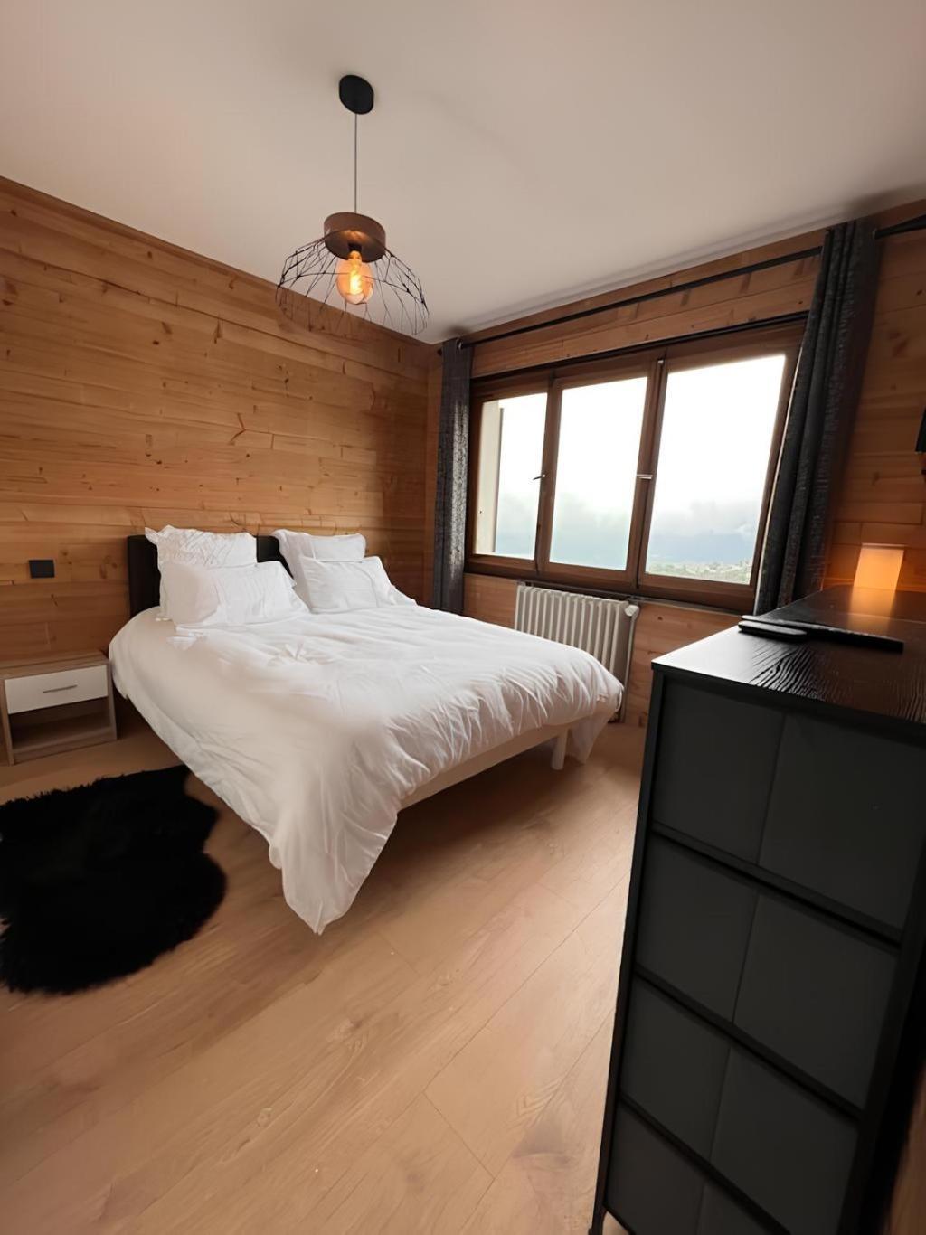 Vue Mont Blanc, Ski Et Village Combloux Eksteriør bilde
